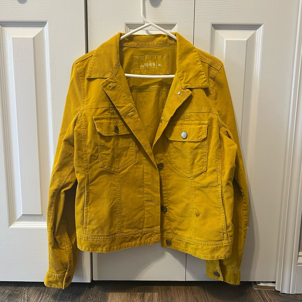 Mustard Cordaroy Jacket